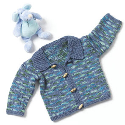 Toddler Sweater in Caron Simply Soft and Simply Soft Paints - Downloadable PDF
