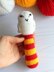 Hedwig white owl rattle /Potters friend