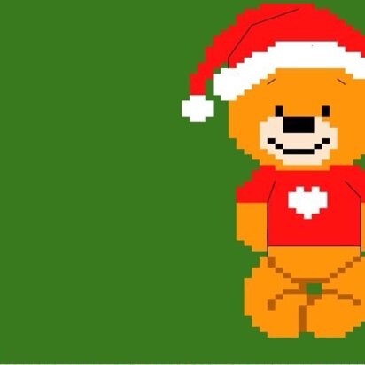 Christmas teddy bear chart