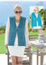 Cardigan and Waistcoat in Sirdar Cotton DK - 7217 - Downloadable PDF