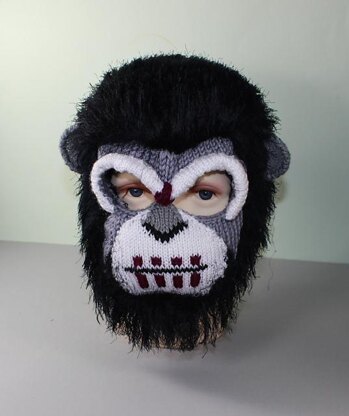 Toddler,Child and Adult Ape Mask Balaclava