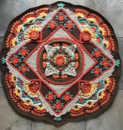 The Marigold Desert Throw