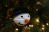 Snowman Crochet Ornament