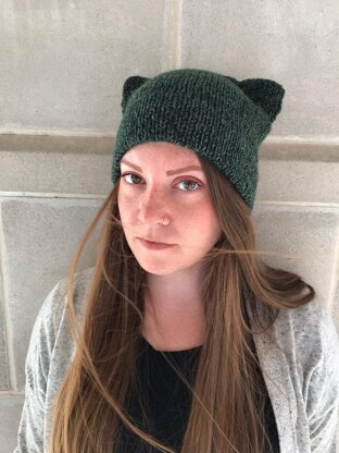 Double Brim Cat Hat