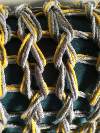 first arm knitting project #2
