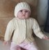 Junior - babies cabled jacket