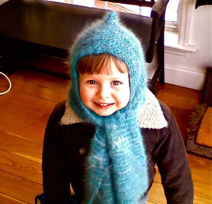 Linus Elf Hooded Hat Scarf