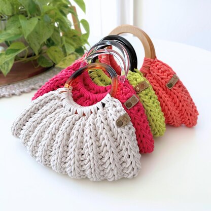Round Handle Bag Pattern 108