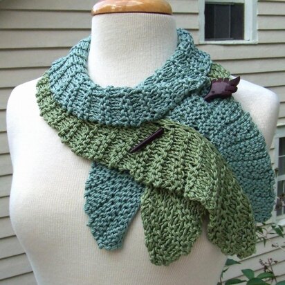 Twirling Leaf Scarf