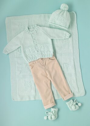 Woodland Friends - Free Layette Knitting Pattern For Babies in Paintbox Yarns Baby DK