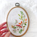 Tamar Magical Autumn Embroidery Kit - 4in