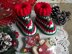 Christmas Baby Booties