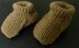 Moss Stitch Baby Boots