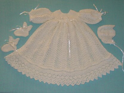 Ribbons & Lace Christening Ensemble