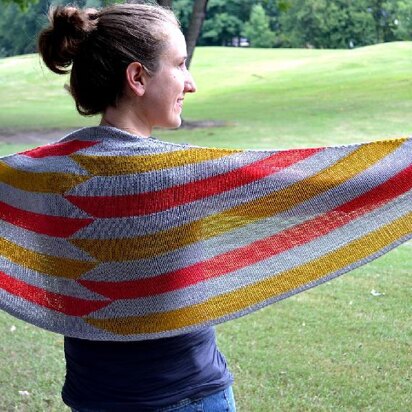 Metamorphosis Shawl - knitting pattern