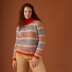 Fran Fairisle Sweater - Jumper Knitting Pattern for Women in Debbie Bliss