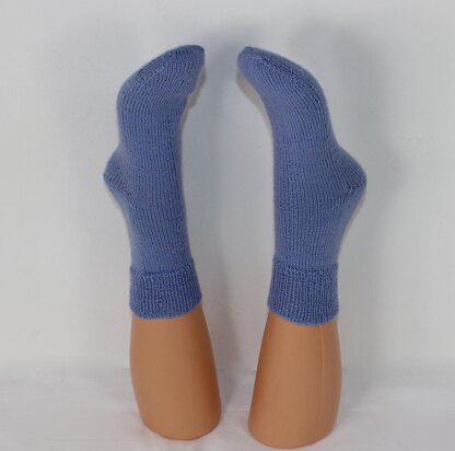 Ladies Simple Socks Circular