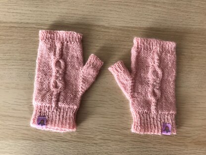 Fingerless gloves "Kimberly"