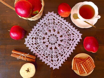 Square Doily "Autumn".