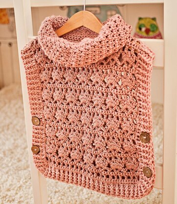 Rose Poncho - Pullover