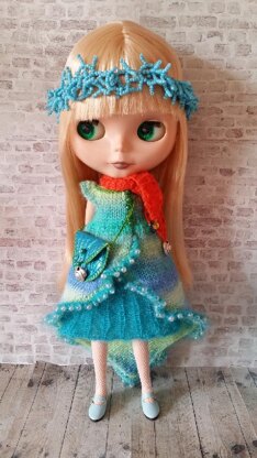 Under the sea set for 12" Blythe doll