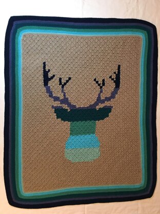 Deer Silhouette Blanket