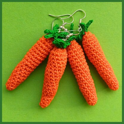 Mini Carrot Earrings
