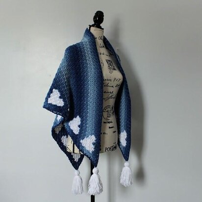 Soaring Hearts Shawl