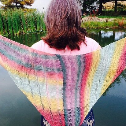 Convergence Shawl