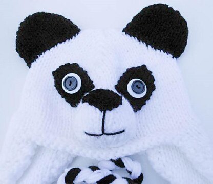 Panda Hat Knit