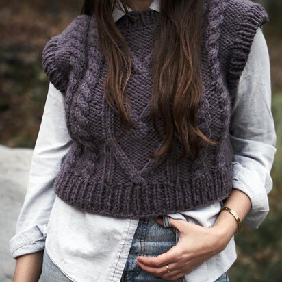 Keaton Vest - knitting pattern