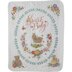 Bucilla Stamped Crib Cover Cross Stitch Kit 34in x 43in - Sweet Baby