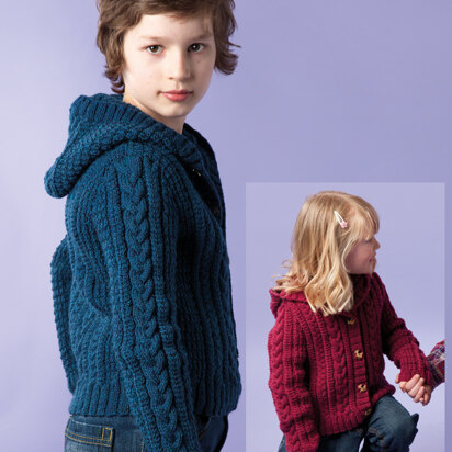 Jay Cardigans in Rowan Pure Wool Worsted