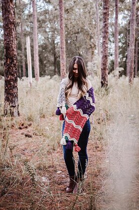 Wander Easy Crochet Shawl