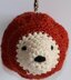 Amigurumi Hedgehog Keyring