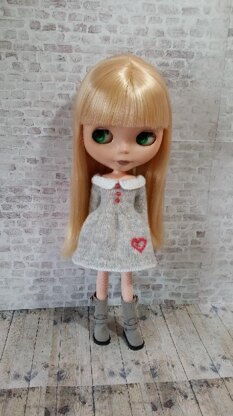 Lots of Love dress for 12" Blythe