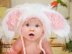 Fluffy the Bunny Bonnet Hat