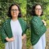 Forest Leaves Cocoon Shrug