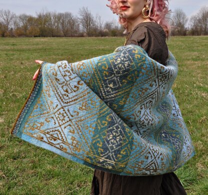 Pearl of Orient Shawl