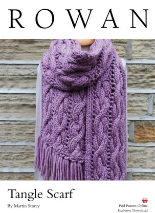 Tangle Scarf in Rowan Big Wool