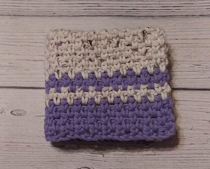 Linen Stitch Washcloth