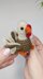 Crochet Turkey Amigurumi Pattern PDF: Thanksgiving Crochet Pattern, Easy Ornament Tutorial
