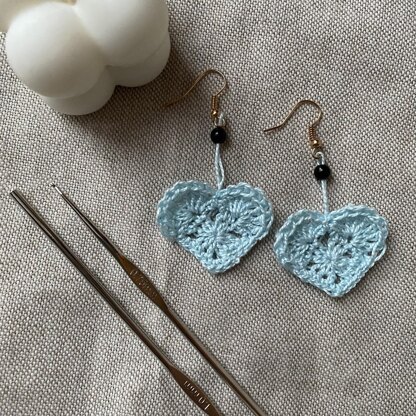 Valentines Heart Earrings