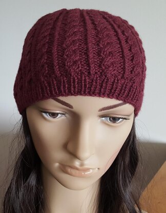 Amy - 5ply cable beanie