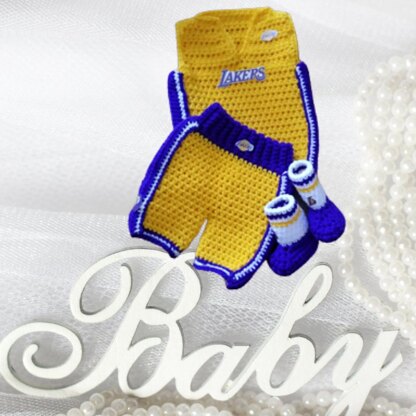 L.A. Lakers Infant/Toddler Track Suit