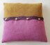 Colorblock cushion covers