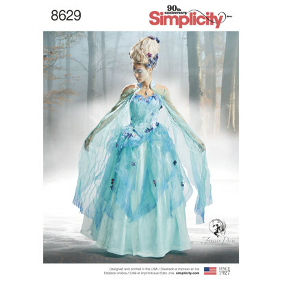 Simplicity 8629 Women's Costume - Sewing Pattern