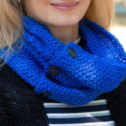 Alpaca neck warmer - knitting pattern