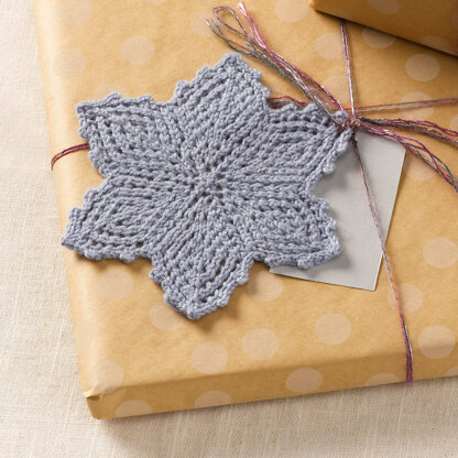 1285K - Snowflakes  -   Decorations Knitting Pattern for Christmas in Valley Yarns Valley Superwash Sport by Valley Yarns