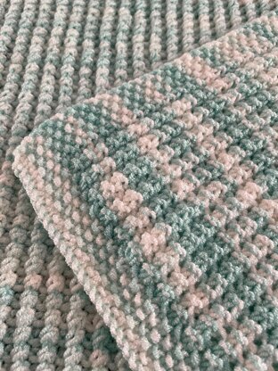 Easy Textured Baby Blanket